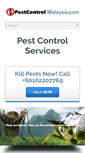 Mobile Screenshot of pestcontrolmalaysia.com